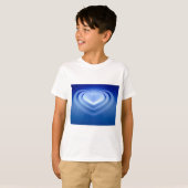 T-shirt Coeur bleu (Devant entier)