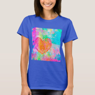 T-shirt Coeur Boho