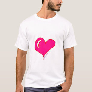 T-shirt Cœur Brillant
