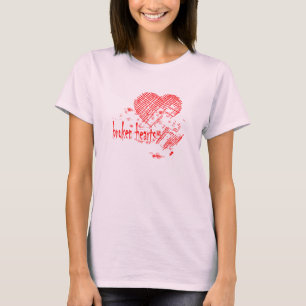 T-shirt coeur brisé