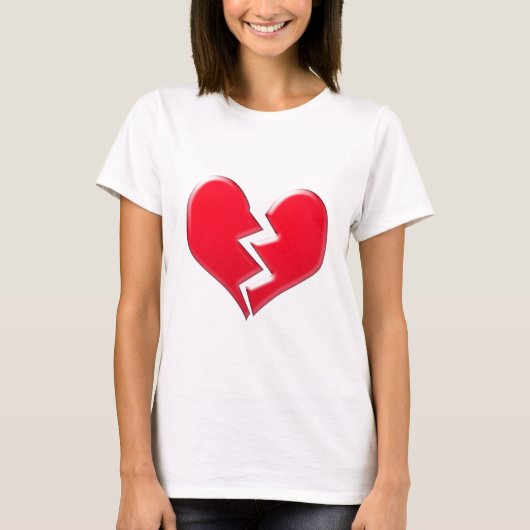 T-shirt Coeur brisé (Devant)