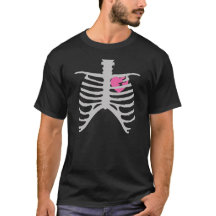Coeur brisé dans Ribcage Vector Art
