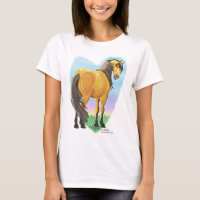 Coeur brun grisâtre de cheval de peau de daim