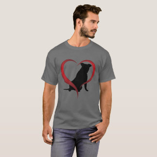 T-shirt Coeur complètement de "Pitties "