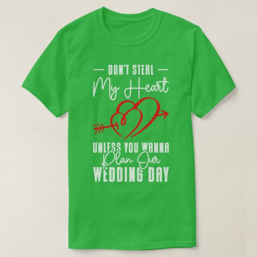T-shirt Coeur Couple Mariage Relation Romance Citations (Design devant)