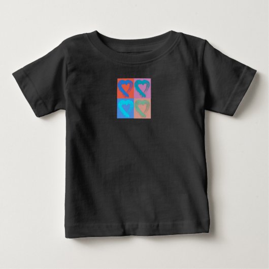 T-shirt Coeur Cube (Devant)