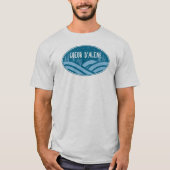 T-shirt Coeur d'Alene Idaho Outdoors (Devant)