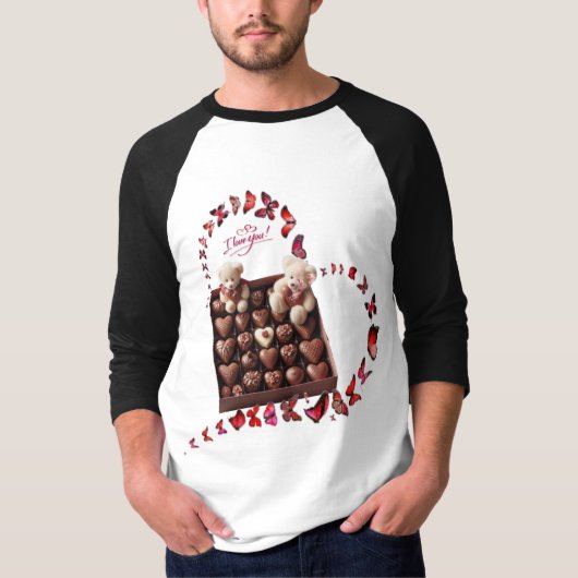 T-shirt Cœur d'amour (Devant)