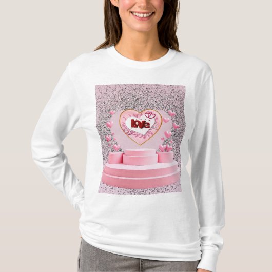 T-shirt Coeur d'amour (Devant)