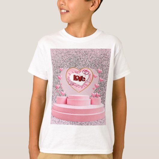 T-shirt Coeur d'amour (Devant)