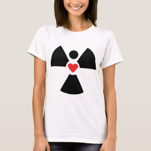 T-shirt coeur d'ange radioactif