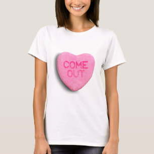T-shirt Cœur de bonbon à sortir