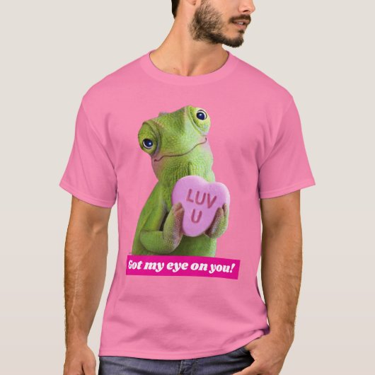T-shirt Cœur de Caméléon (Amour de toi) (Devant)