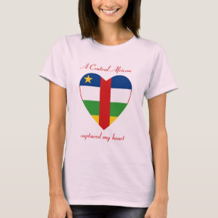 T-Shirt Cœur de Centrafrique