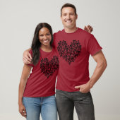 T-Shirt Cœur de Crâne (Unisexe)