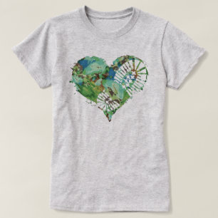 T-shirt coeur de démarrage