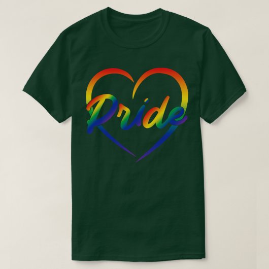 T-shirt Coeur De Fierté (Design devant)