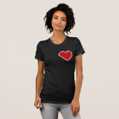 T-shirt Coeur de Gamer (Devant entier)