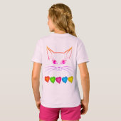 T-shirt Cœur de Kitty (Dos entier)