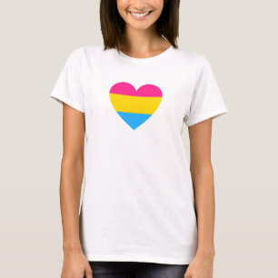 T-shirt Coeur de la fierté transexuelle