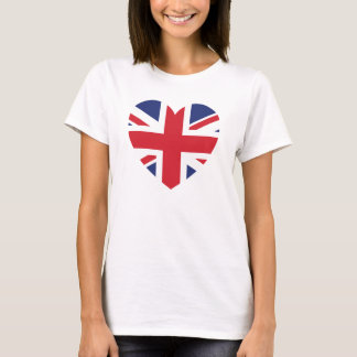T-shirt Coeur de la Grande-Bretagne