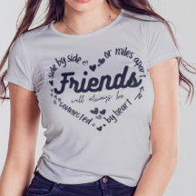 Coeur de la typographie de l'amitié