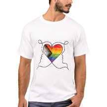 Cœur de l'art en ligne Progress Pride