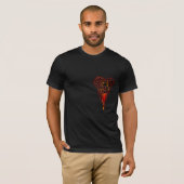 T-shirt Coeur de lave (Devant entier)