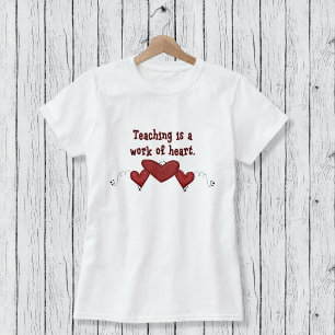 T-shirt Coeur de l'enseignant