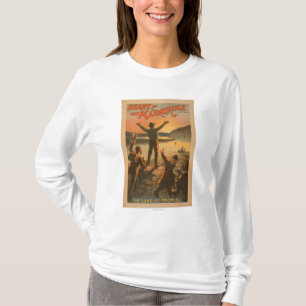 T-shirt Coeur de l'exploitation de promesse de Klondike