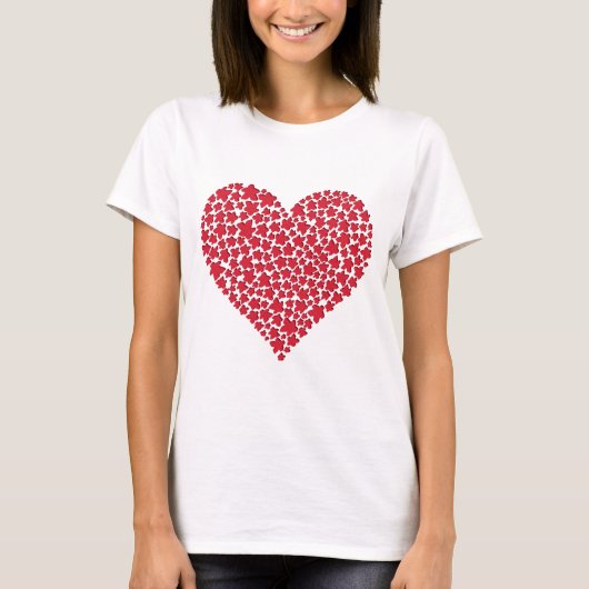 T-shirt Coeur de Meeples (Devant)