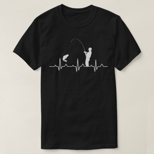 T-shirt Coeur de pêche (Design devant)