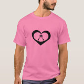 T-shirt Coeur de pingouin (Devant)