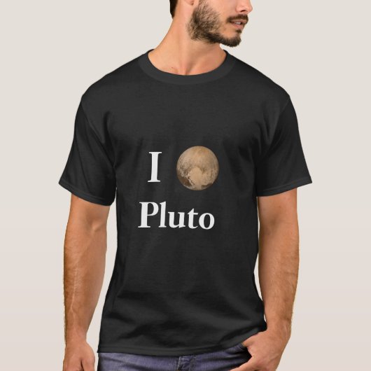 T-shirt Coeur de Pluto (Devant)
