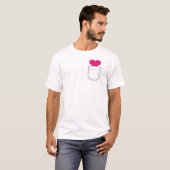 T-shirt Coeur de poche (Devant entier)