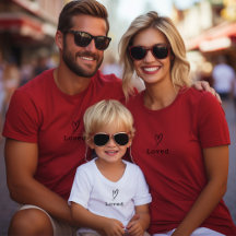 Coeur de poche simple et texte personnalisé Valent