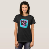 T-shirt Cœur de poisson-chat (Devant entier)