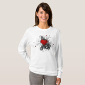 T-shirt Coeur de remous (Devant entier)