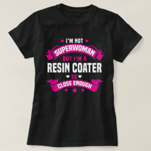 T-shirt Coeur de résine