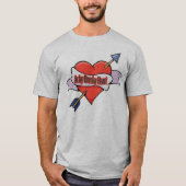 T-shirt Coeur de rupture d'Achy (Devant)