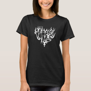 T-shirt Coeur de soie aérienne Cirque aéronautique Acrobat