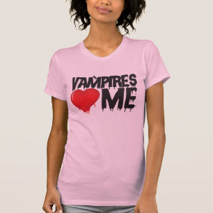 T-shirt Coeur de vampires je