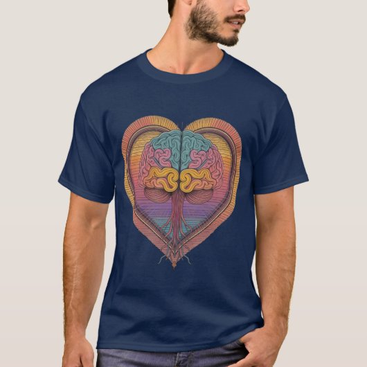 T-shirt Coeur d'esprit (Devant)