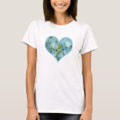 T-shirt Coeur d'Hydrangea (Devant)