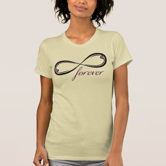 T-shirt Coeur d'infini pour toujours (Devant)