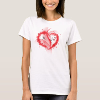T-shirt Coeur d'infirmière