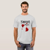 T-shirt Coeur doux (Devant entier)