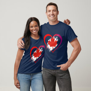T-shirt Coeur du Canada