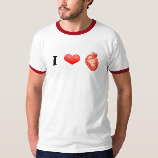 T-shirt Coeur du coeur I ! (Devant)