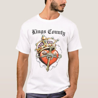 T-shirt Coeur du comté de Kings
